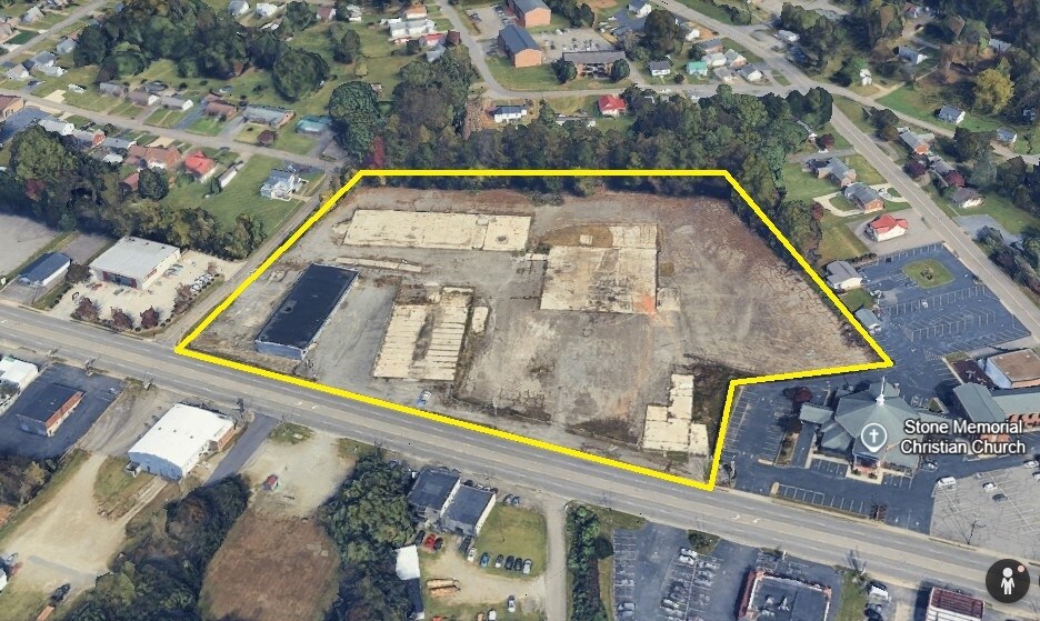 3132 Virginia Ave, Collinsville, VA à vendre - Aérien - Image 2 de 4