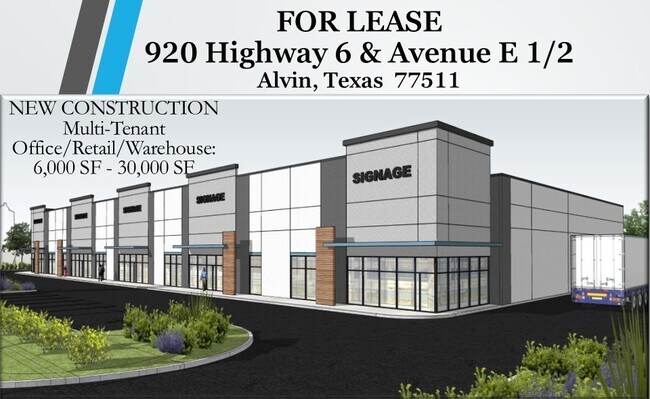 More details for 920 Highway 6, Alvin, TX - Office/Retail, Industrial for Lease