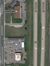 2nd Ave NW, Stewartville, MN - AERIAL  map view