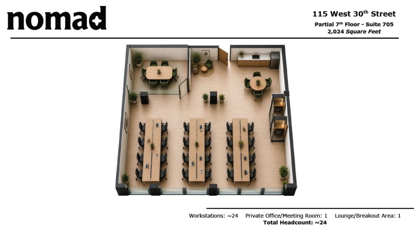 115-125 W 30th St, New York, NY for lease Floor Plan- Image 1 of 5