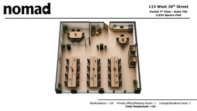 115-125 W 30th St, New York, NY for lease Floor Plan- Image 1 of 5