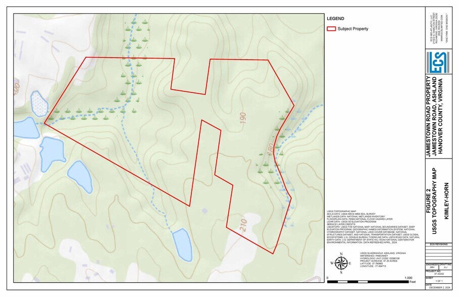 0 Jamestown rd, Ashland, VA à vendre - Plan cadastral - Image 2 de 6