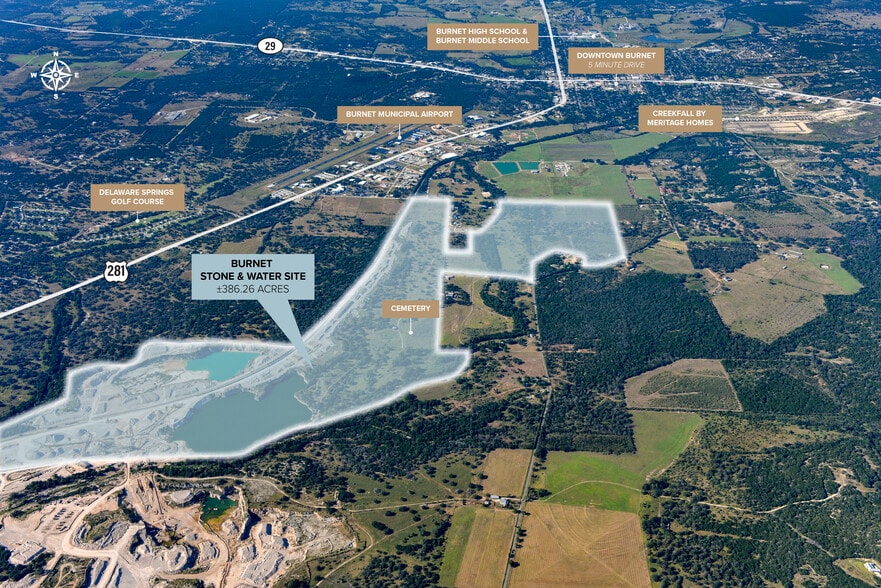 328 County Road 340B, Burnet, TX à vendre - Aérien - Image 2 de 4