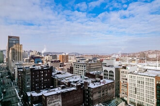 941 Penn Ave, Pittsburgh, PA - Aérien Vue de la carte