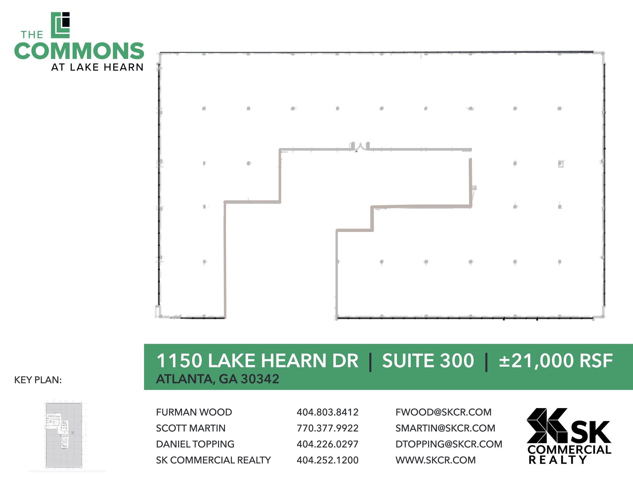 1150 Lake Hearn Dr NE, Atlanta, GA à louer Plan de site- Image 1 de 1