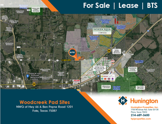 Plus de détails pour NWQ of Hwy 66 & Ben Payne Rd 1201, Rockwall, TX - Terrain à vendre