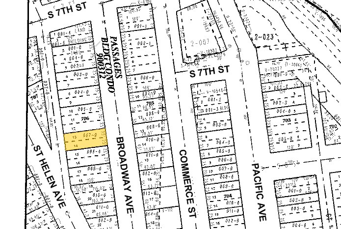 728 Broadway, Tacoma, WA à vendre - Plan cadastral - Image 2 de 4