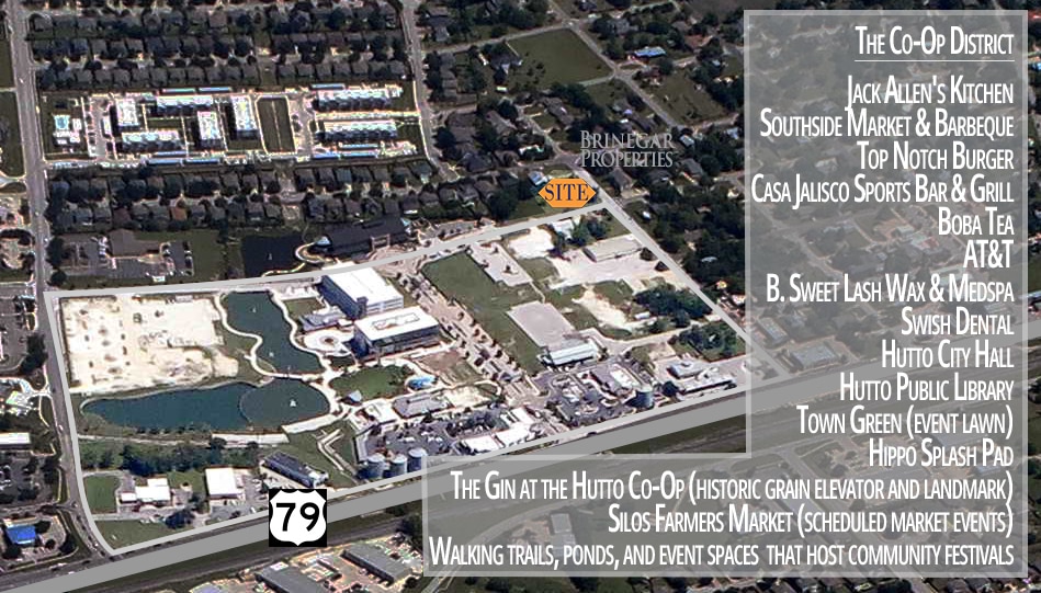 401 West St & 403 W Meltcalfe St, Hutto, TX for sale - Aerial - Image 2 of 2