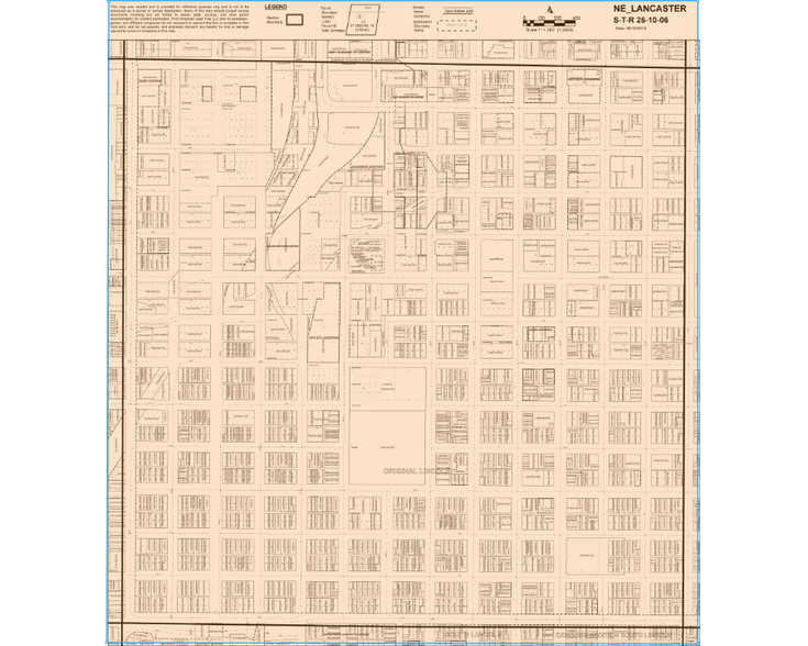 455 S 11th St, Lincoln, NE à louer - Plan cadastral - Image 3 de 3