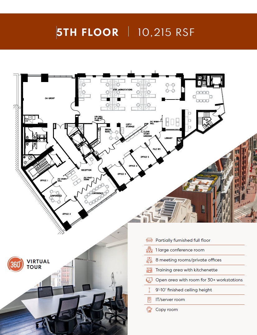 1 Kearny St, San Francisco, CA for lease Floor Plan- Image 1 of 1