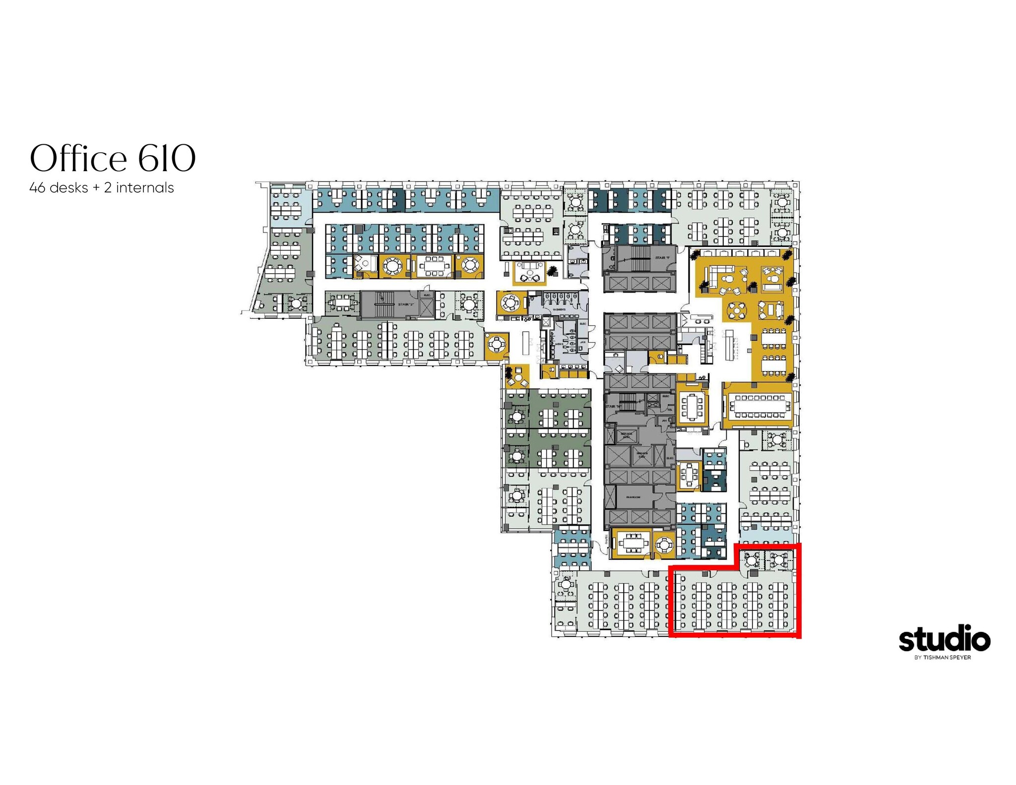 666 Third Ave, New York, NY à louer Plan d’étage- Image 1 de 15