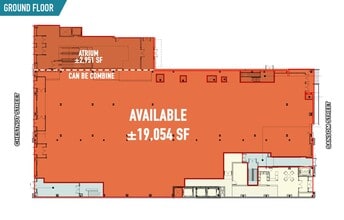 1112-1128 Chestnut St, Philadelphia, PA for lease Floor Plan- Image 1 of 1