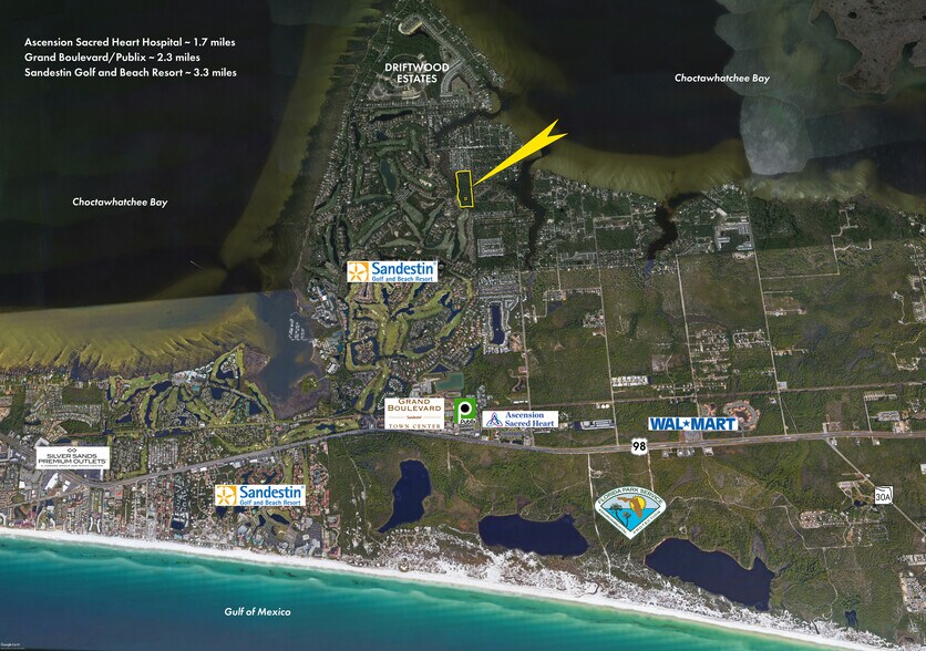 1939 Mack Bayou Road, Santa Rosa Beach, FL for sale - Building Photo - Image 2 of 2