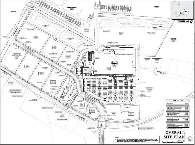 Hwy 53 & Peachtree Rd, Hoschton, GA for lease - Site Plan - Image 2 of 2