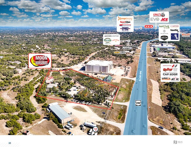 Plus de détails pour 3969 E US 290, Dripping Springs, TX - Flex à vendre