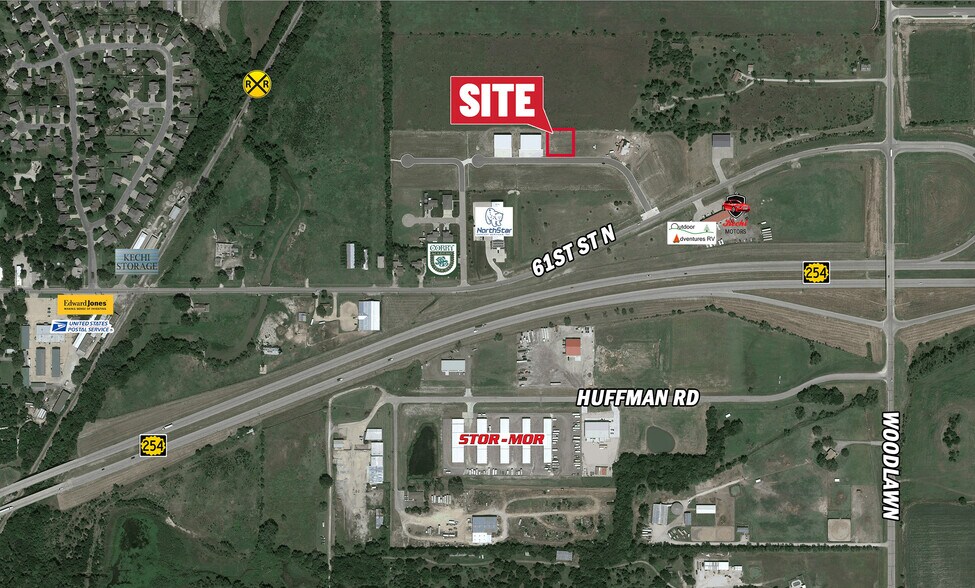 812 Venture, Kechi, KS à louer - Aérien - Image 3 de 3