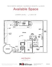 739 North Ave, Glendale Heights, IL for lease Floor Plan- Image 1 of 1