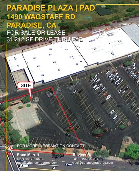 1490 Wagstaff Rd, Paradise, CA for lease - Primary Photo - Image 1 of 1