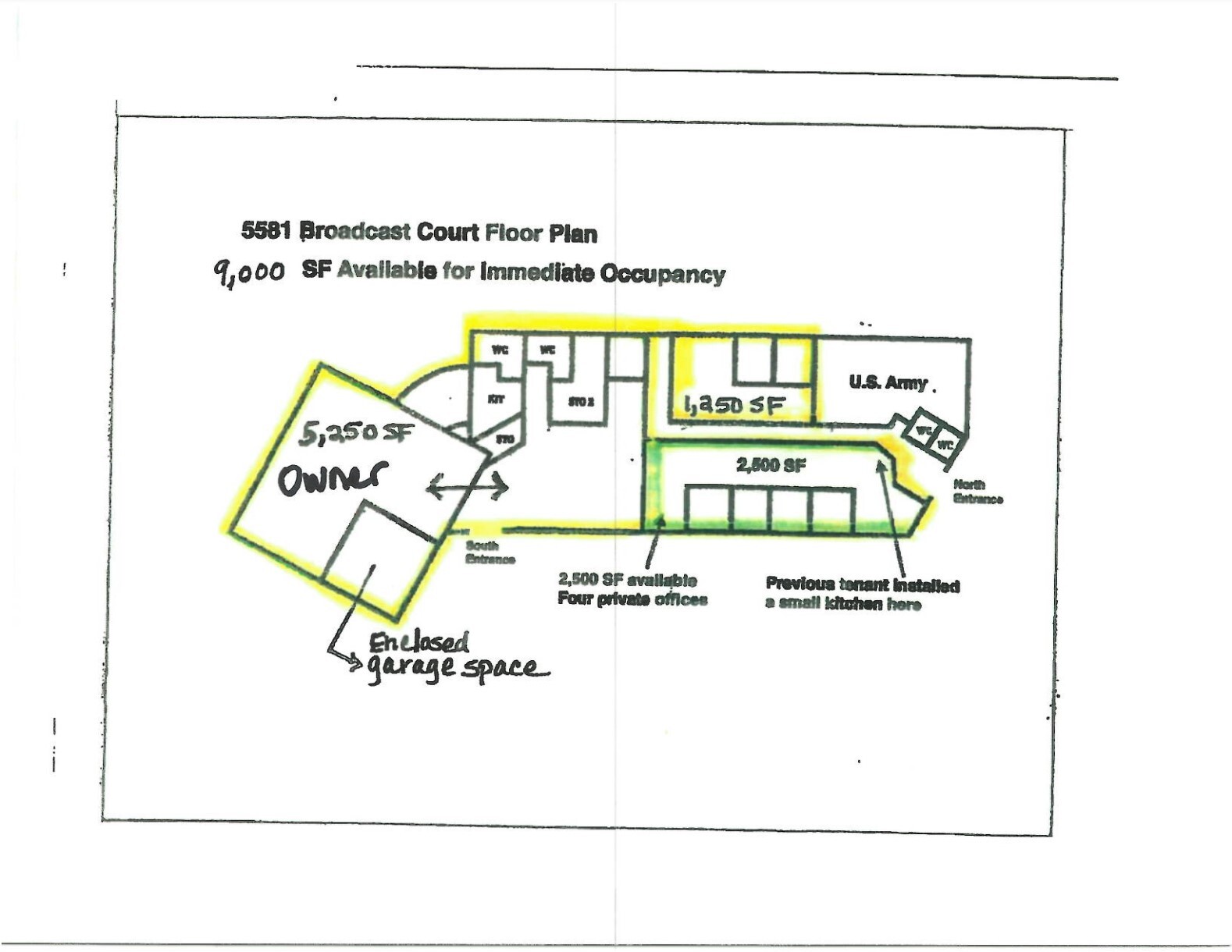 5581 Broadcast Ct, Sarasota, FL à louer Plan d  tage- Image 1 de 2