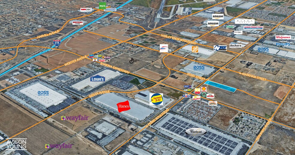 Perry St, Perris, CA for sale - Building Photo - Image 2 of 2