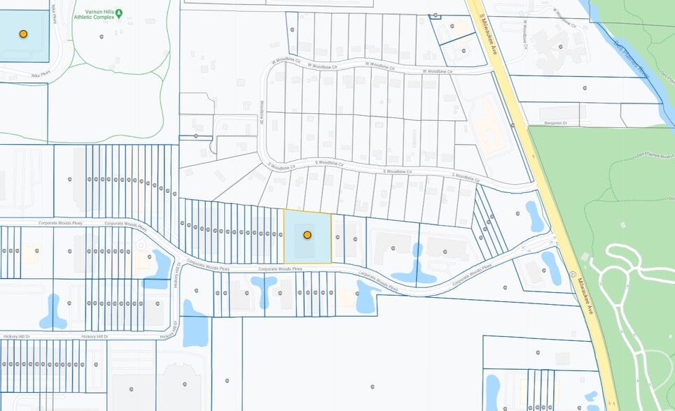 880 Corporate Woods Pky, Vernon Hills, IL à louer - Plan cadastral - Image 2 de 5
