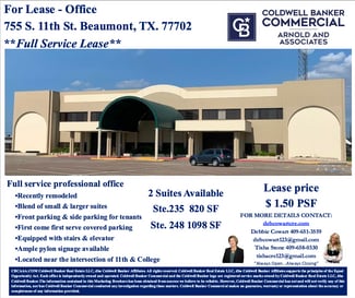 More details for 755 S 11th St, Beaumont, TX - Office for Lease