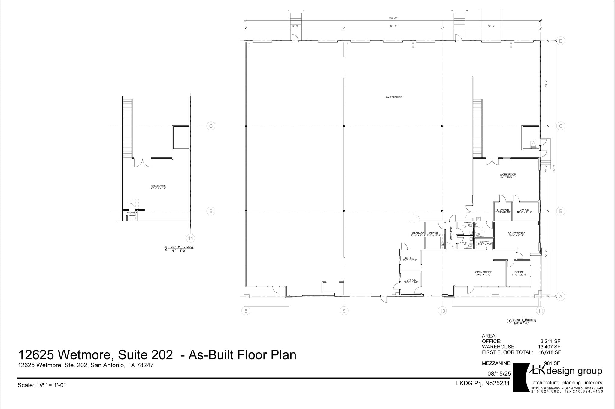 12625 Wetmore Rd, San Antonio, TX for lease Floor Plan- Image 1 of 1
