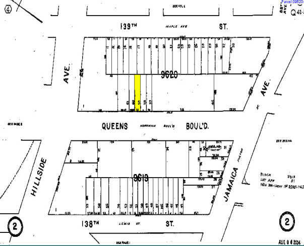 140-21 Queens Blvd, Jamaica, NY à vendre - Plan cadastral - Image 2 de 4