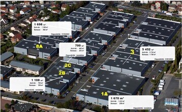 157 Avenue Charles Floquet, Le Blanc-Mesnil, SSD - Aerial  map view