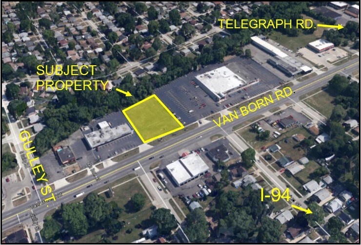 25200 Van Born Rd, Dearborn Heights, MI à louer - Aérien - Image 2 de 2
