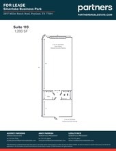 2825 Miller Ranch Rd, Pearland, TX à louer Plan de site- Image 1 de 1