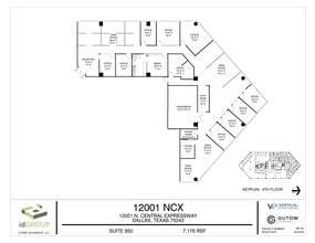 12001 N Central Expy, Dallas, TX à louer Plan d’étage- Image 1 de 1