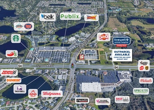 2126 Collier Pky, Land O' Lakes, FL - Aerial map view