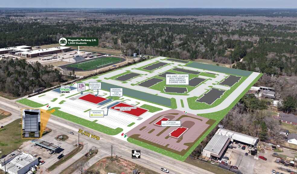 11510 FM 1488 Rd, Magnolia, TX for lease - Building Photo - Image 2 of 5