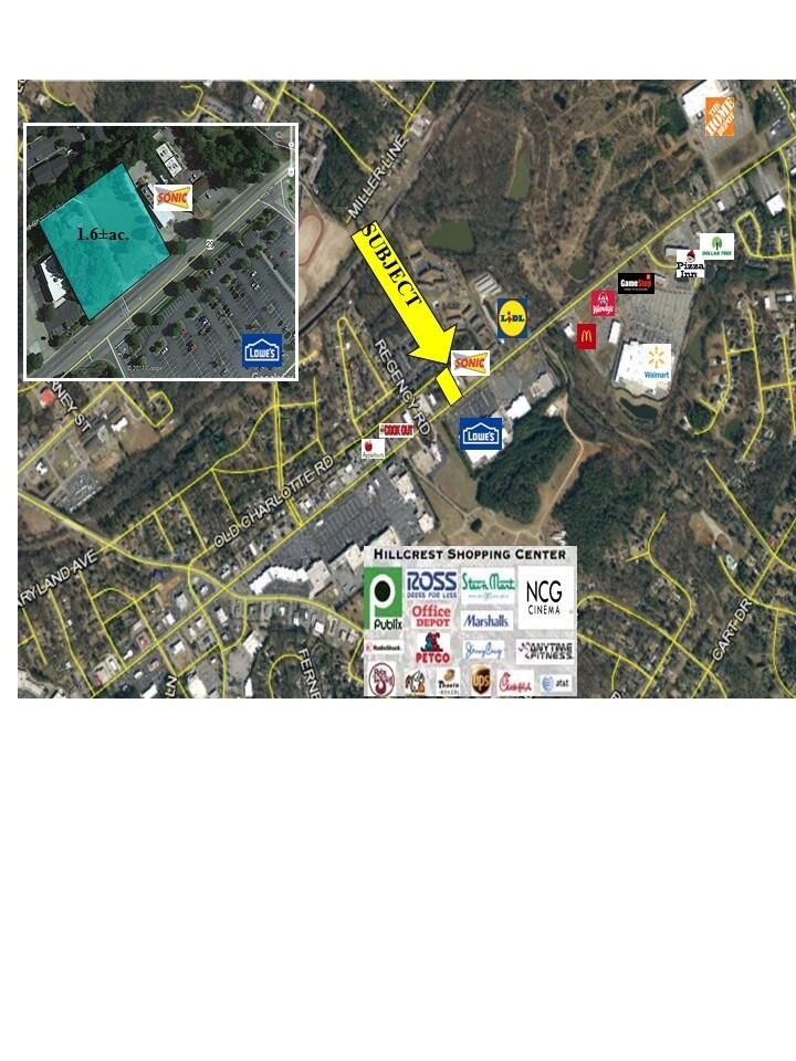 E Main St, Spartanburg, SC à vendre Photo du bâtiment- Image 1 de 3