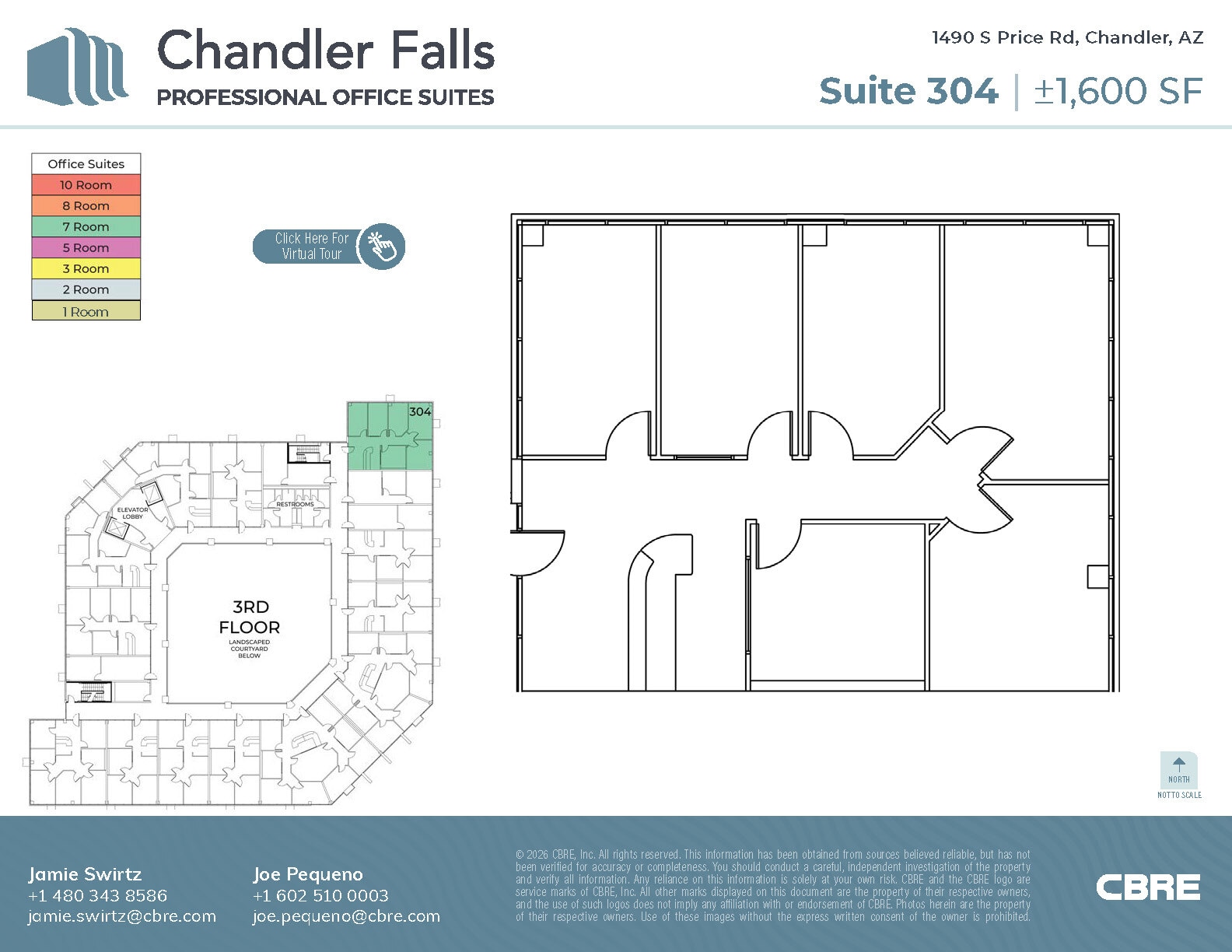 1490 S Price Rd, Chandler, AZ for lease Interior Photo- Image 1 of 1