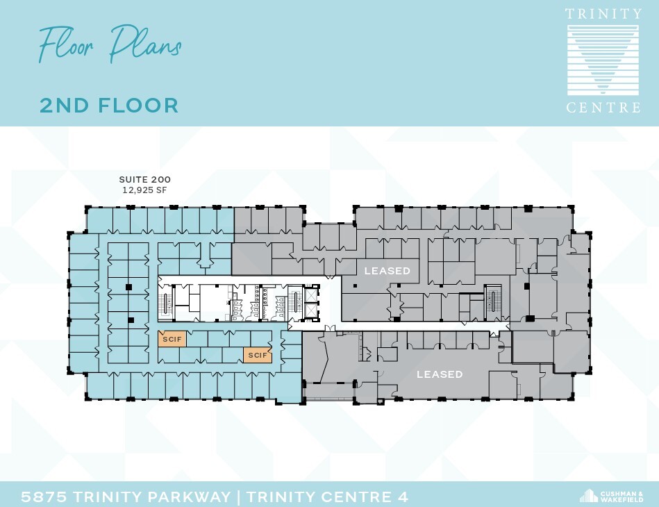 5870 Trinity Pky, Centreville, VA à louer Plan d’étage- Image 1 de 1