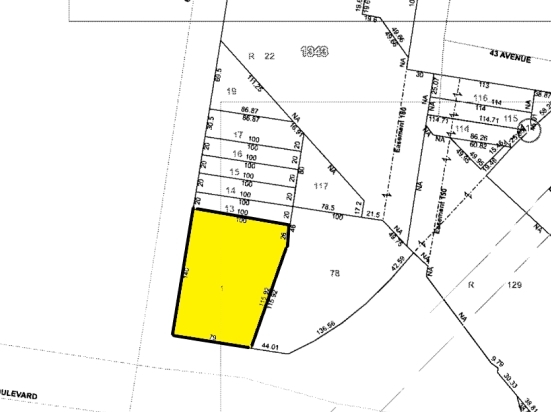 65-35 Queens Blvd, Woodside, NY à vendre - Plan cadastral - Image 1 de 1