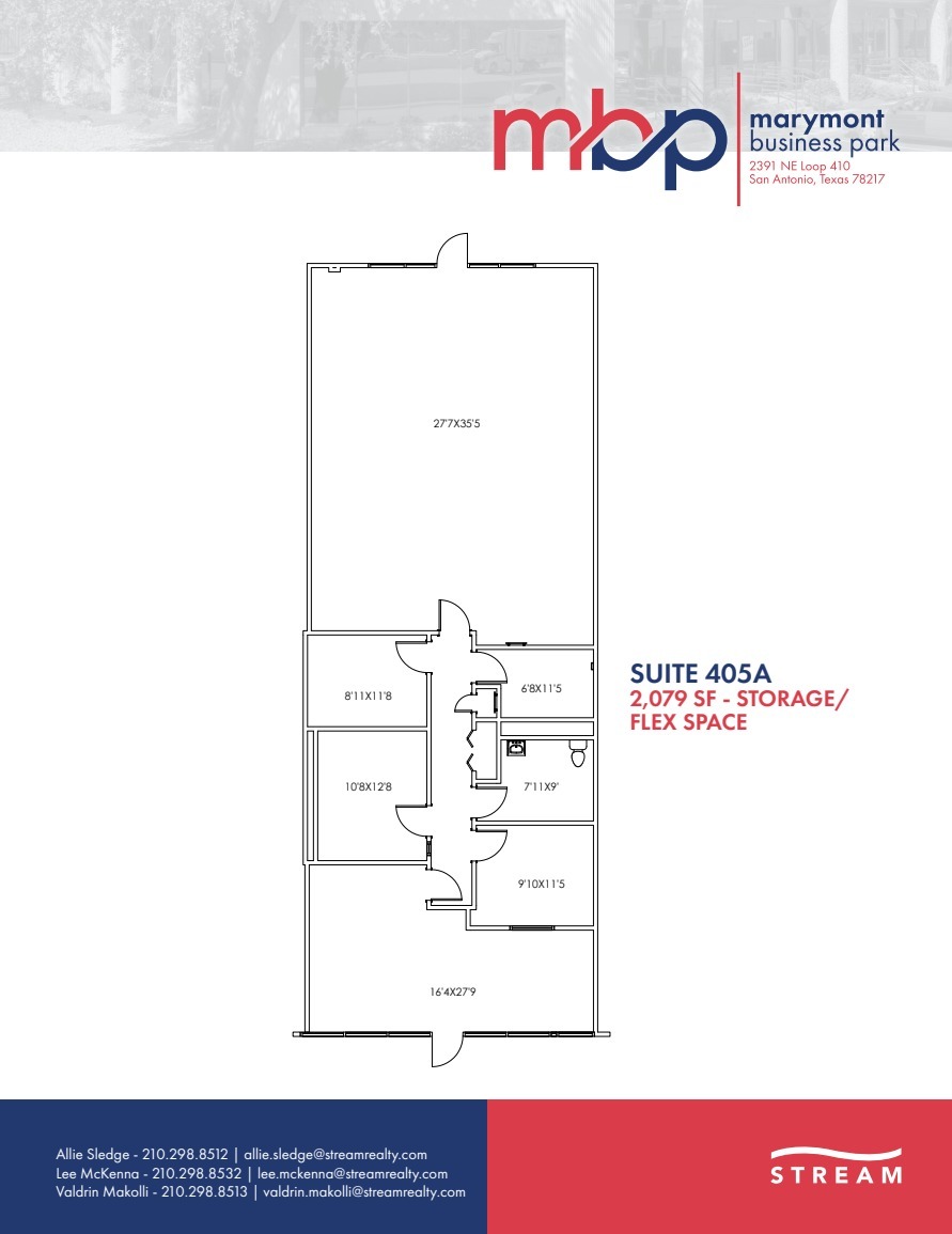 2391 NE Loop 410, San Antonio, TX à louer Plan d  tage- Image 1 de 1