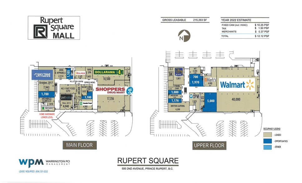 500 W 2nd Ave, Prince Rupert, BC à louer - Plan de site - Image 2 de 3