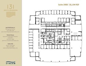 131 S Dearborn St, Chicago, IL for lease Floor Plan- Image 1 of 3