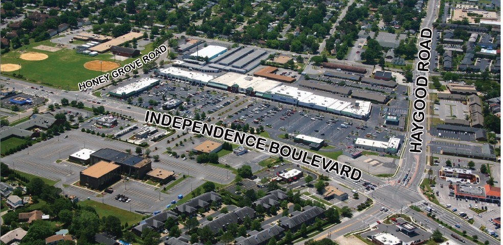 1049-1087 Independence Blvd, Virginia Beach, VA à louer - Aérien - Image 2 de 25