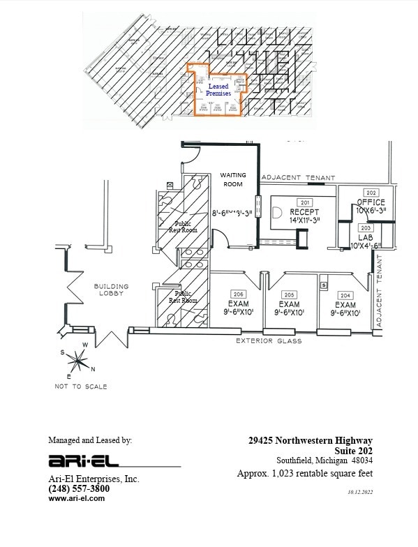 29355 Northwestern Hwy, Southfield, MI for lease Floor Plan- Image 1 of 1
