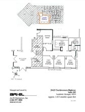 29355 Northwestern Hwy, Southfield, MI for lease Floor Plan- Image 1 of 1