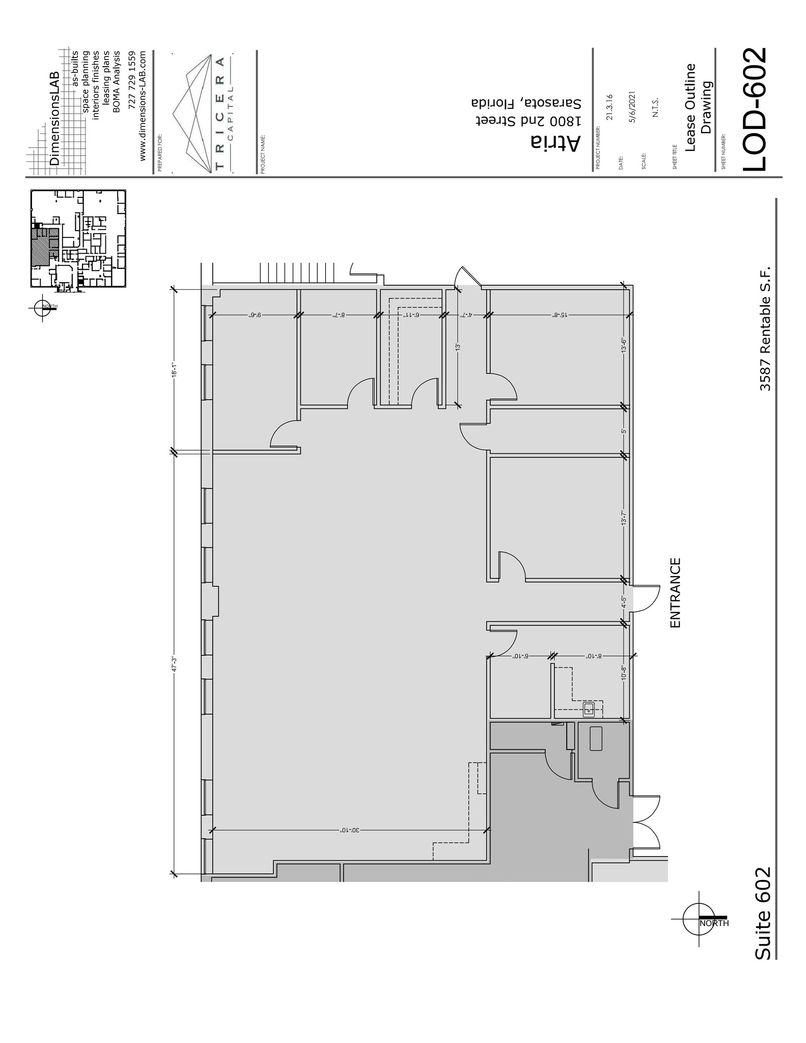 1800 2nd St, Sarasota, FL for lease Site Plan- Image 1 of 1