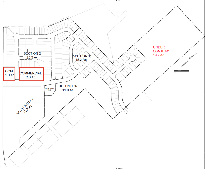 00 FM 3083, Conroe, TX à vendre - Plan de site - Image 2 de 3