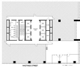 1055 W Hastings St, Vancouver, BC for lease Floor Plan- Image 1 of 1