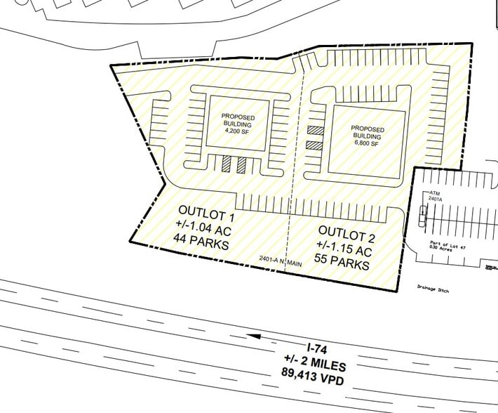 2400 N Main St, East Peoria, IL for sale - Building Photo - Image 2 of 2
