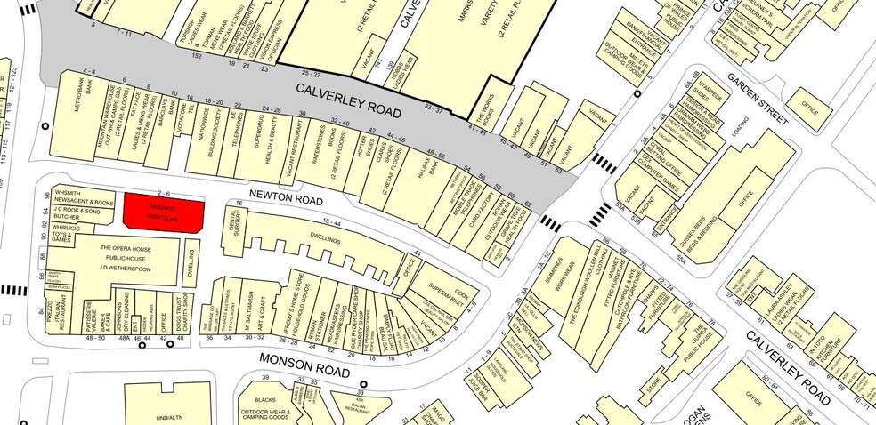 2-6 Newton Rd, Tunbridge Wells for lease - Goad Map - Image 3 of 3