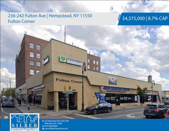 Plus de détails pour 236-242 Fulton Ave, Hempstead, NY - Bureau à vendre